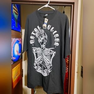 METAL MULISHA BLACK MENS XLARGE T SHIRT